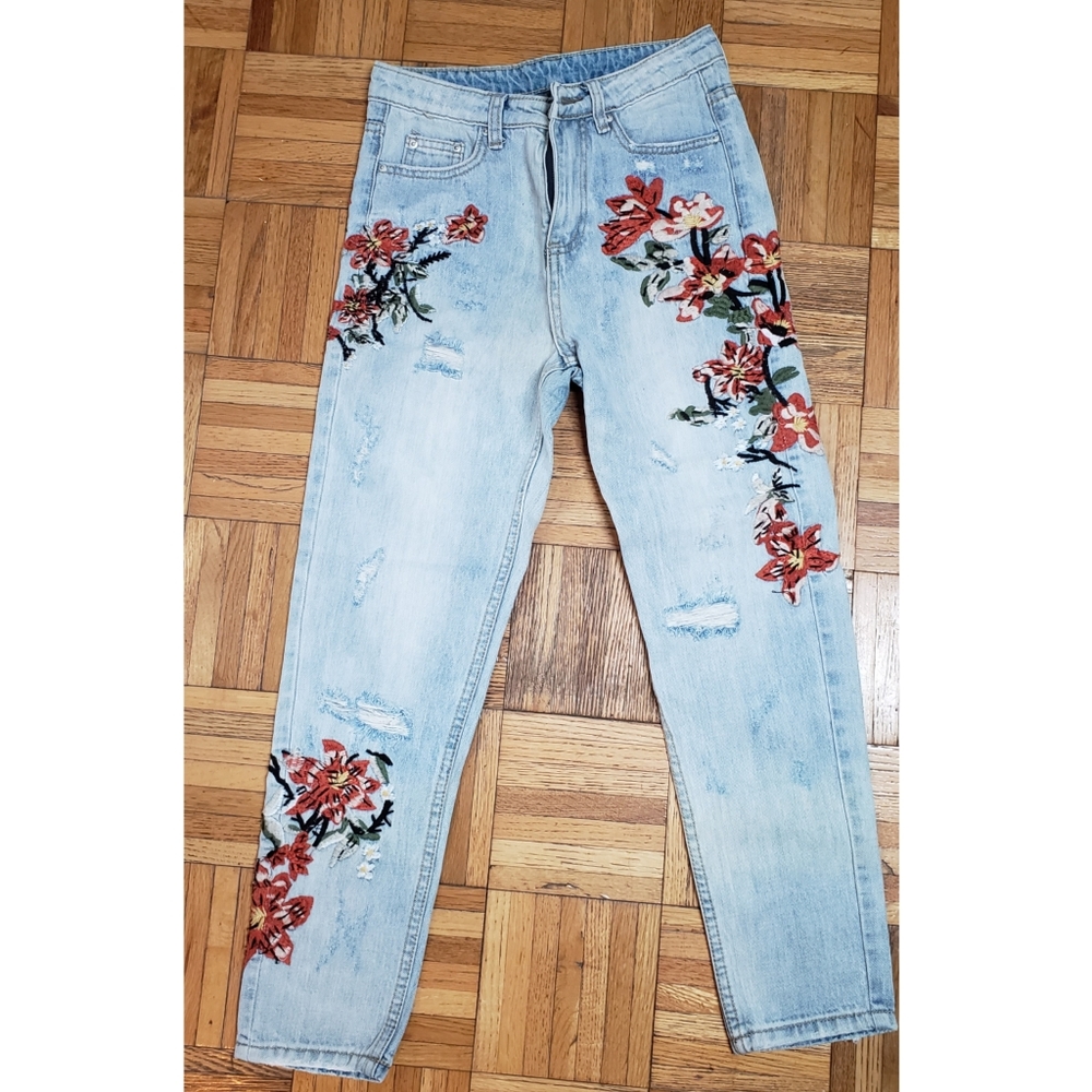 Beautiful Embroidered Jeans